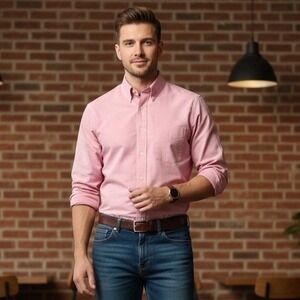 Vintage 80s/90s Arrow Pink Oxford Button-Down – Made in USA